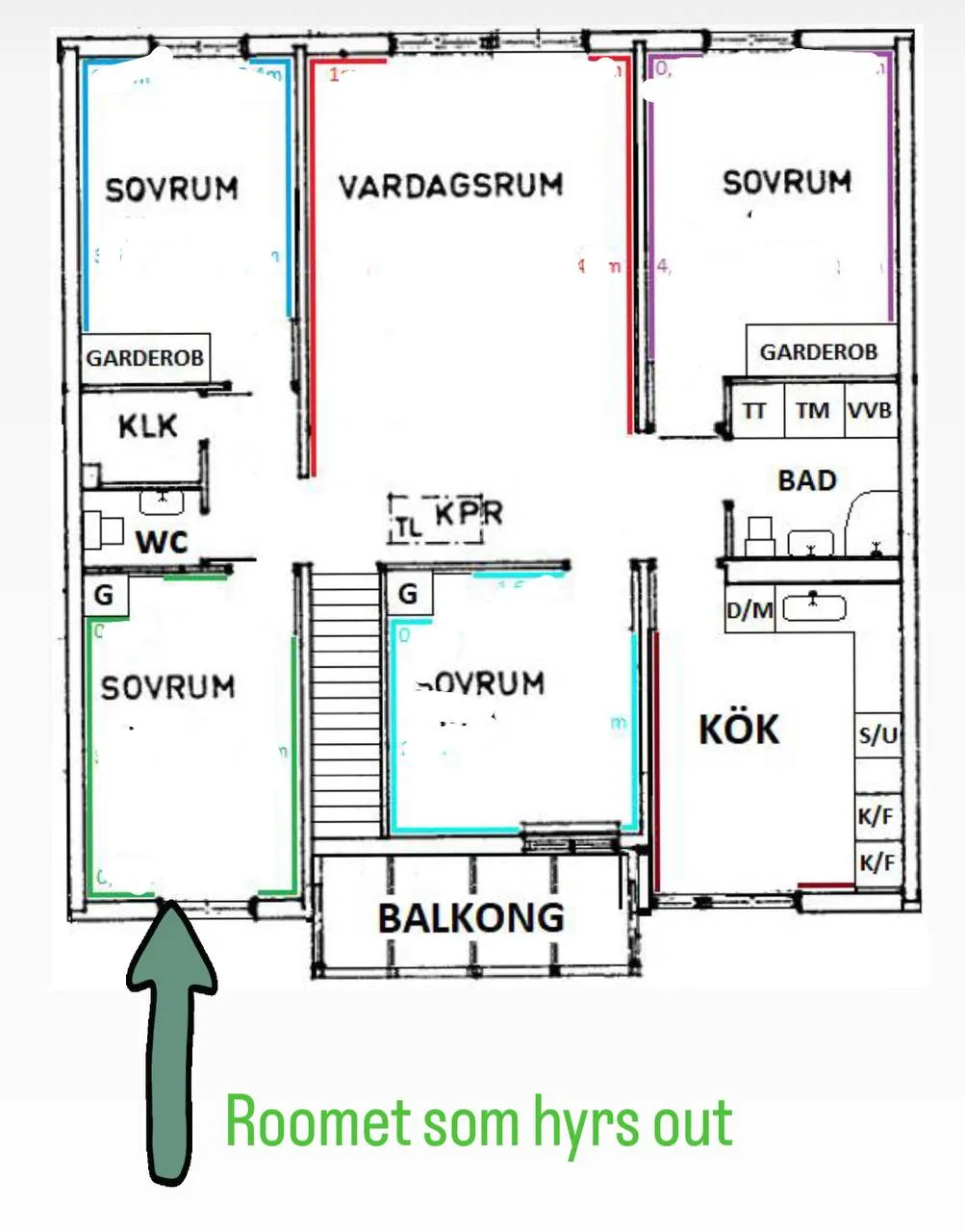 Hyresbostad på Surte i surte