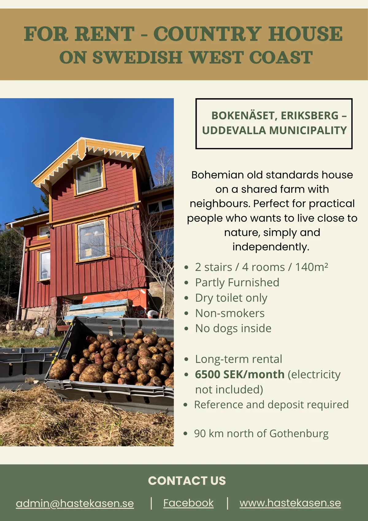 Hyresbostad på Hästekasvägen i Uddevalla