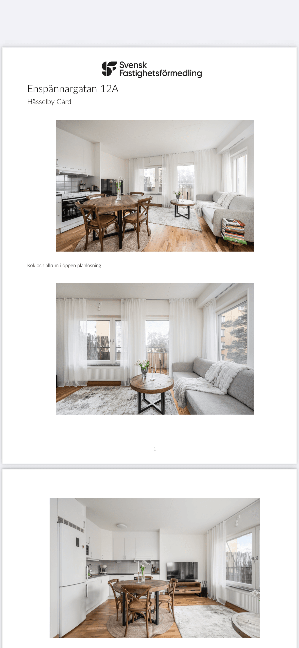 Hyreslägenhet på Hässelby i hasselby
