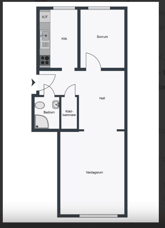 Hyreslägenhet på Malmö i malmo