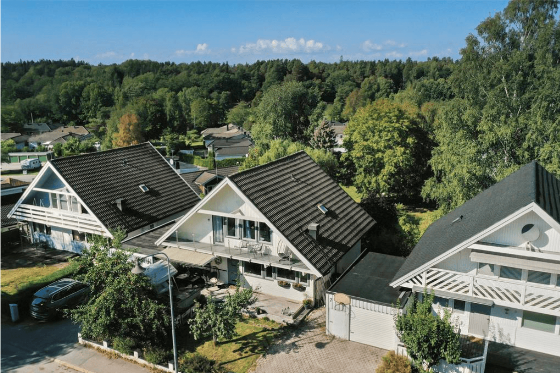 Hus på Krypljungsgränd i Hässelby