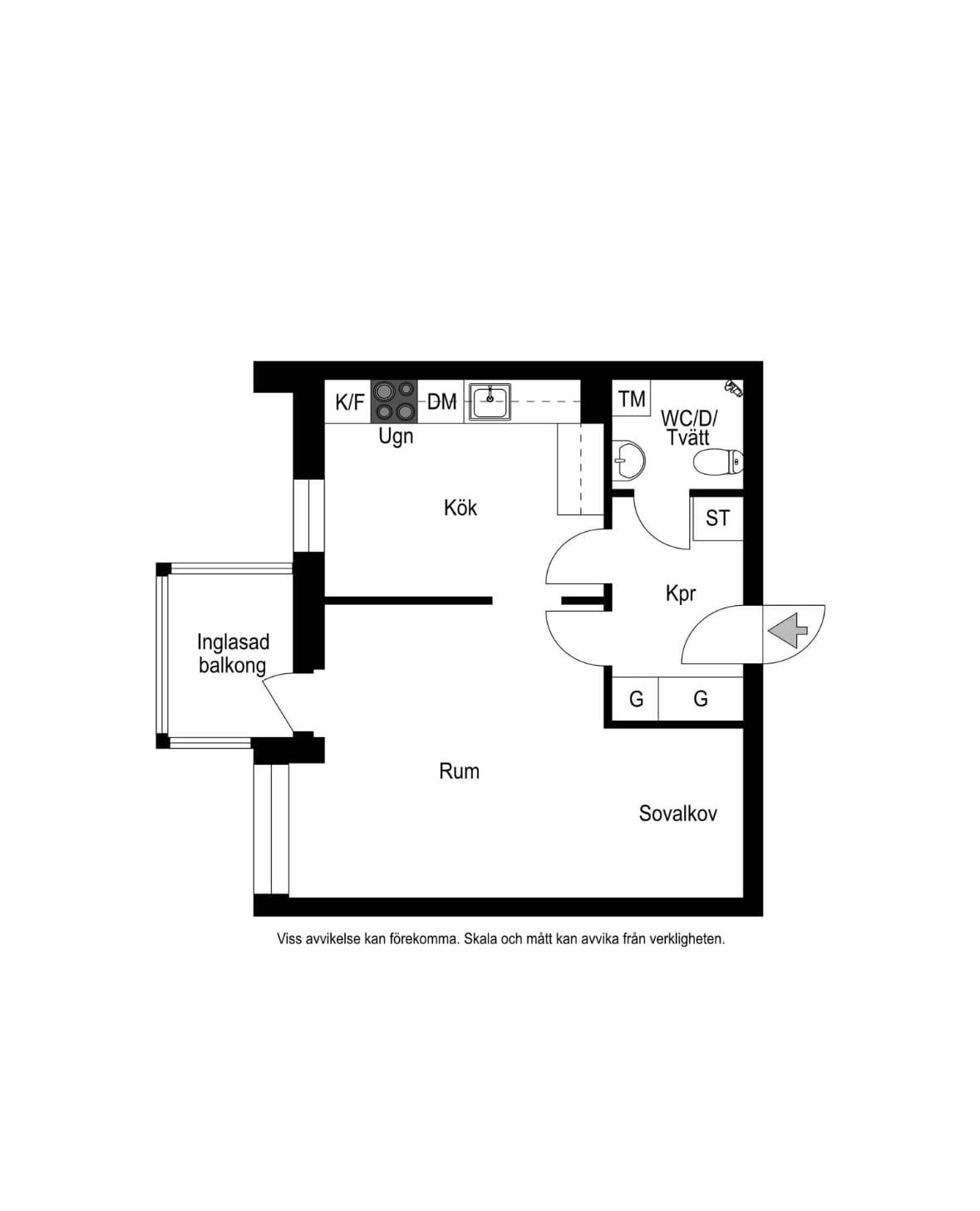 Hyreslägenhet på Täby i taby