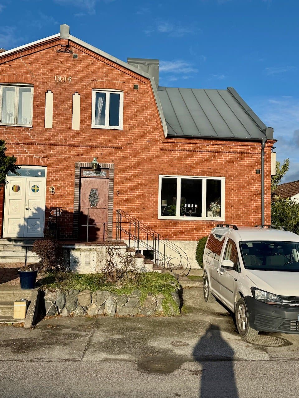 Parhus på Gjuterigatan i Ystad