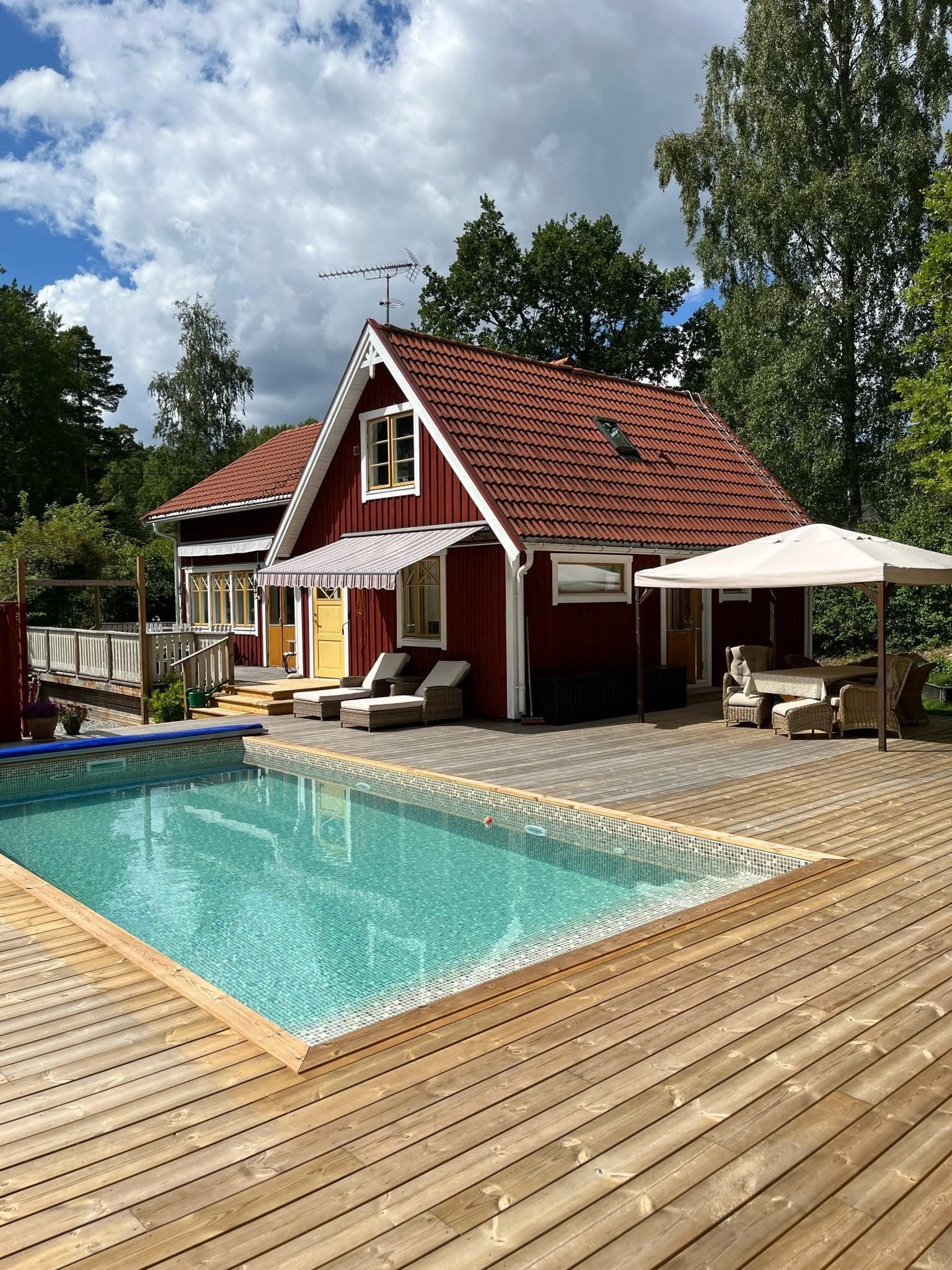 Hus på Amiralsvägen i Åkersberga