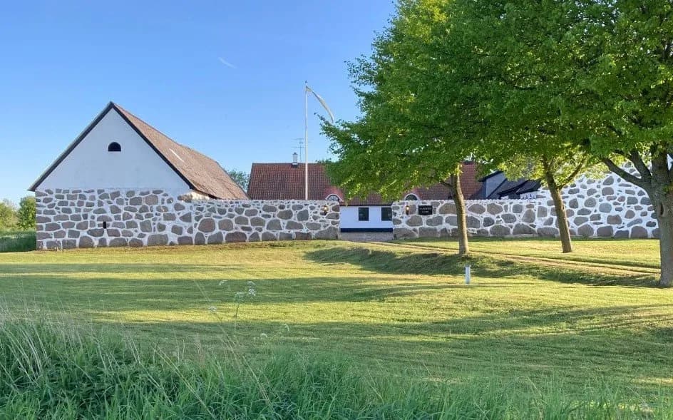 Hus på Olserödsvägen i Degeberga