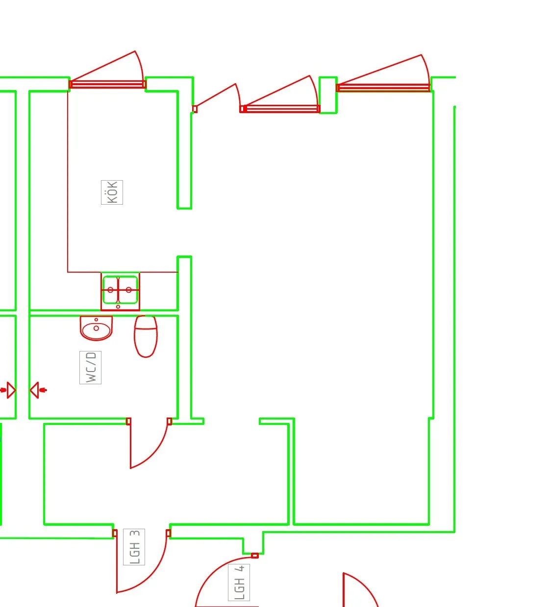 Hyreslägenhet på Kumla i kumla