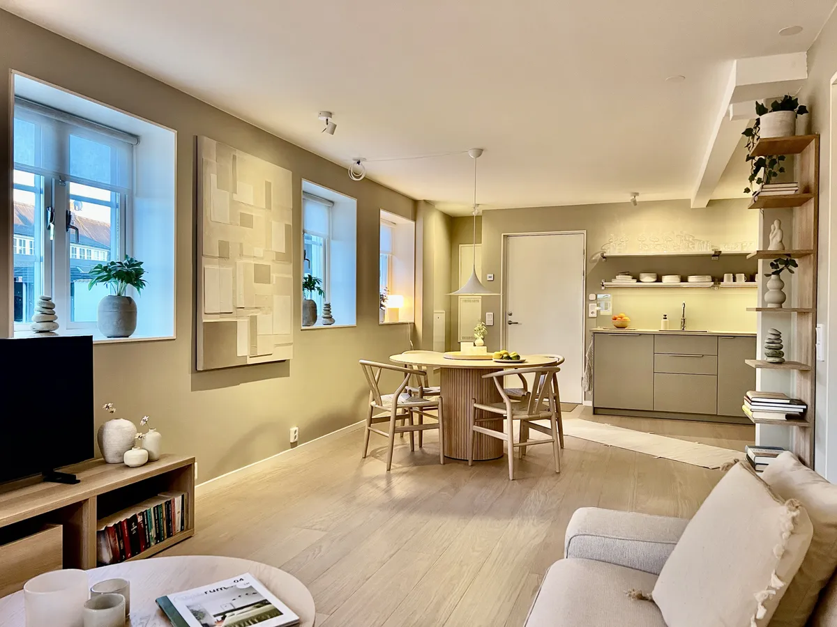 Hyreslägenhet på Viken i viken