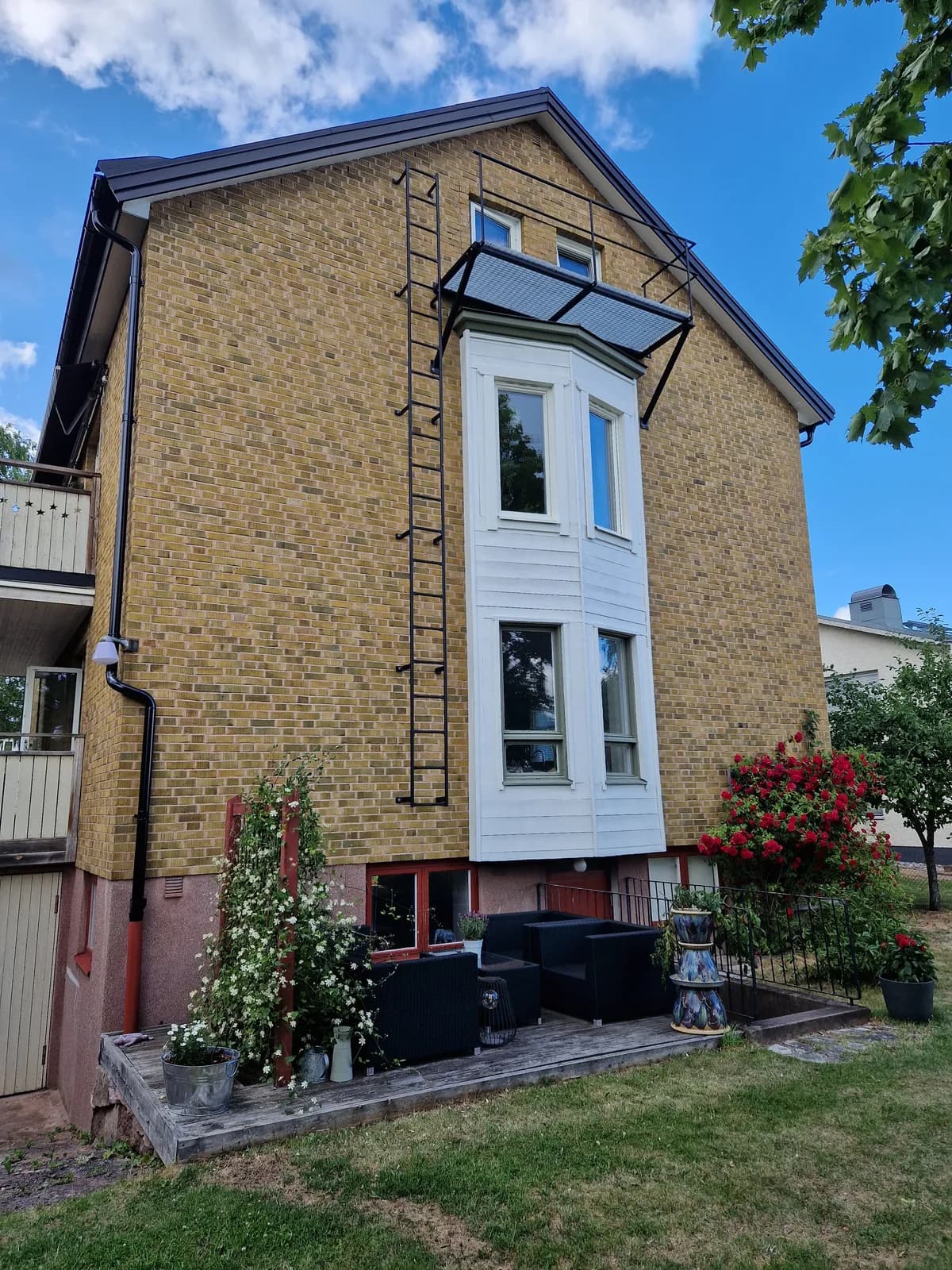 Hus på Spinnaregatan i Tranås