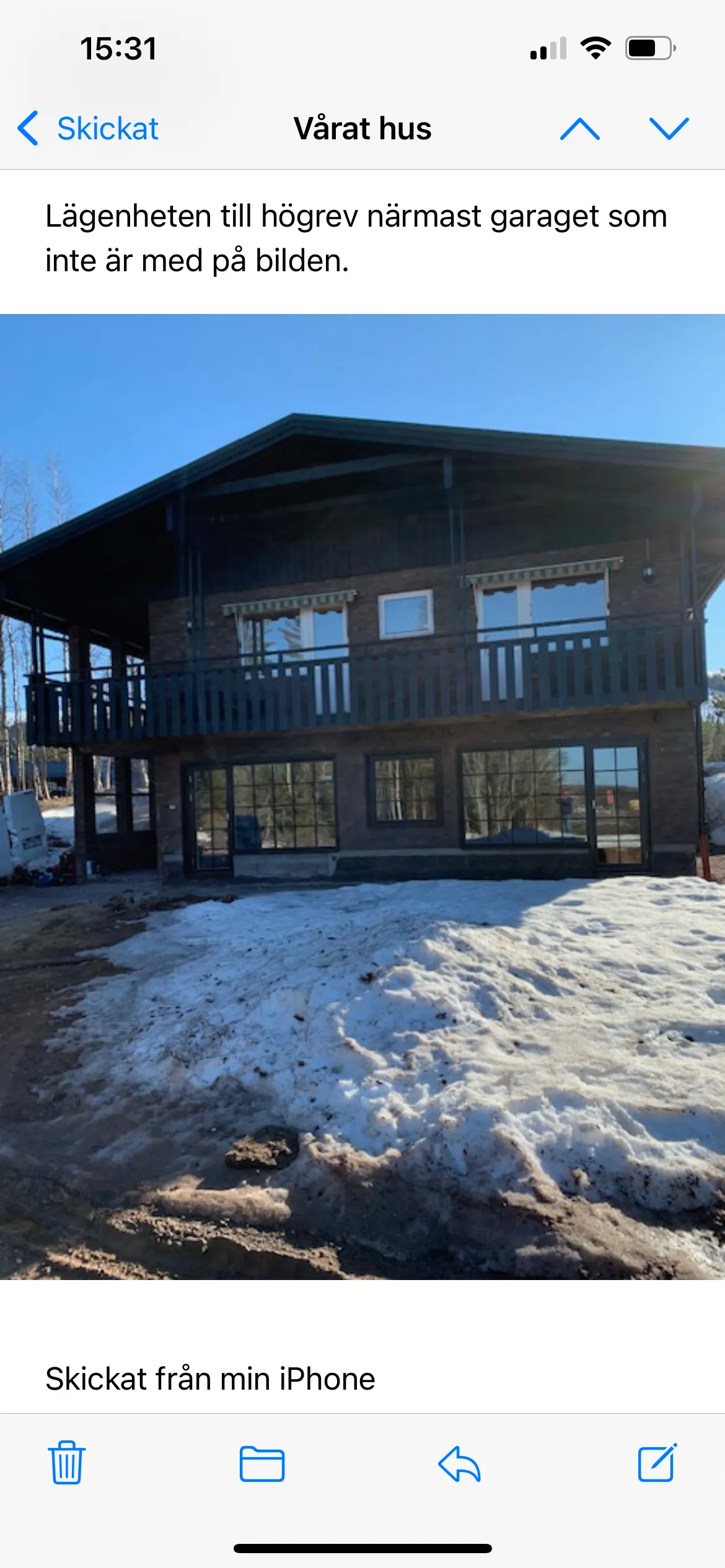 Hyreslägenhet på Sälen i salen