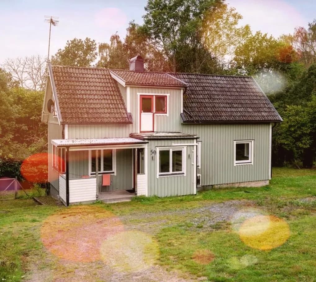 Hus på Växjövägen i Tving