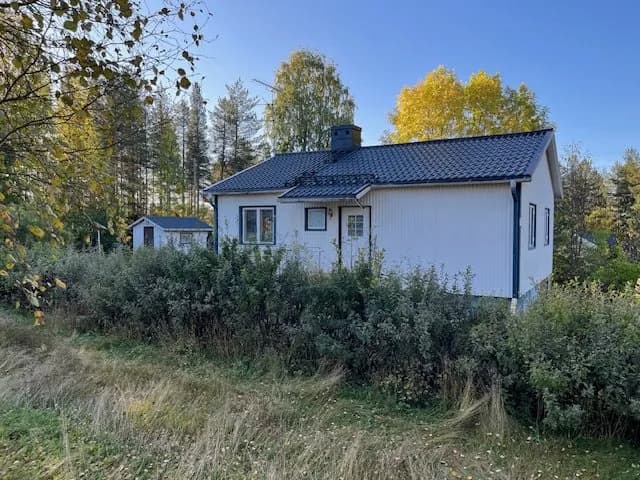 Hus på Timmervägen i Morjärv