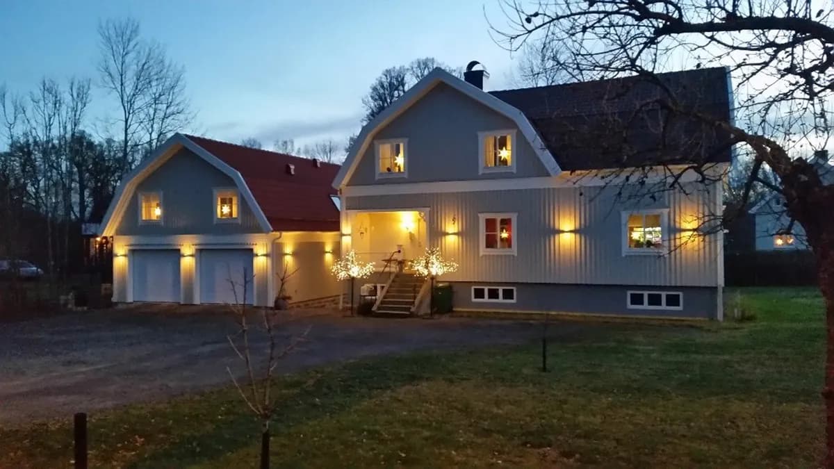 Hus på Lillåkersvägen i Oskarshamn