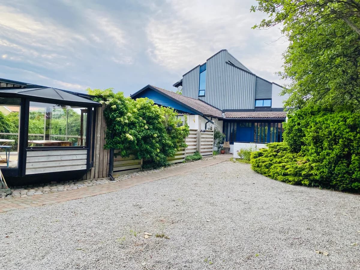 Hus på Ålabodsvägen i Glumslöv