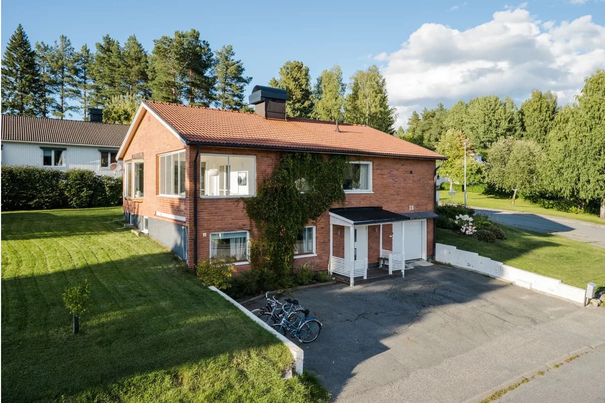 Hus på Fjällgatan i Skellefteå