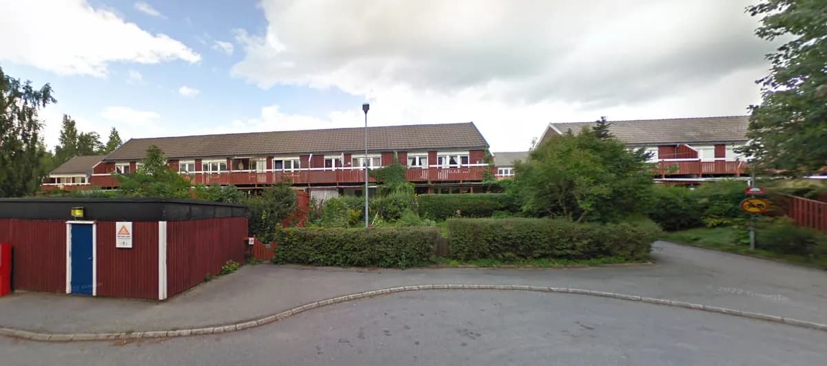 Radhus på Varnbäcksvägen i Södertälje