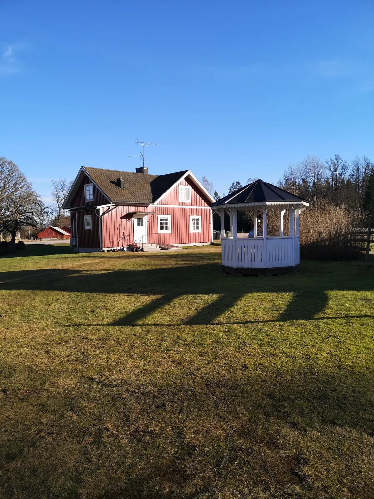 Hus på Kroksbygd i Hallaryd