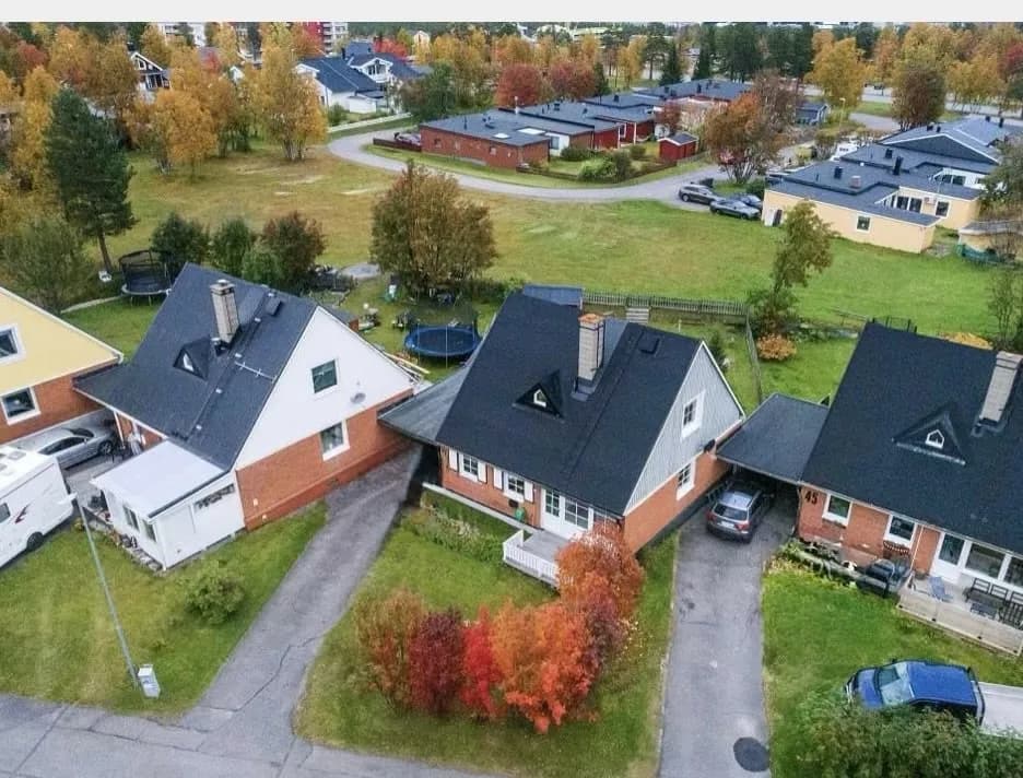 Hus på Gasellvägen i Kiruna