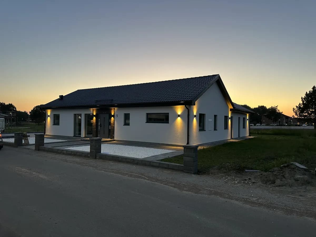 Hus på Skabersjögatan i Munka-ljungby