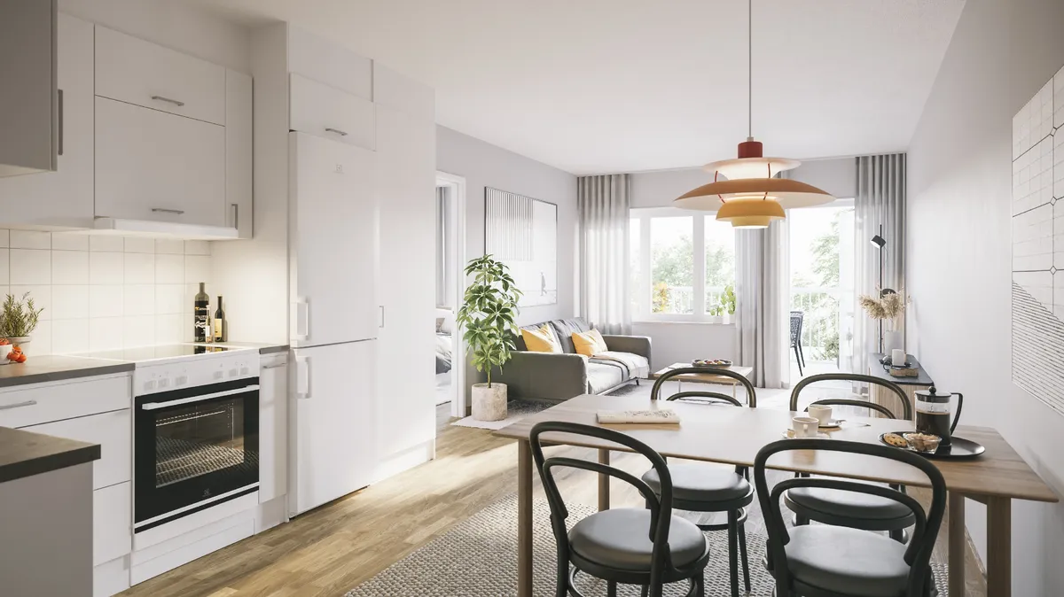 Hyreslägenhet på Märsta i marsta