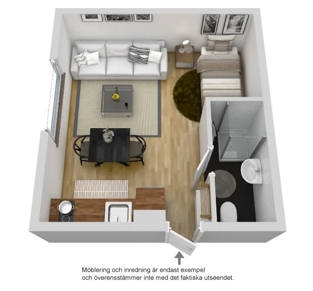 Lägenhet på Södra Bangatan i Frövi