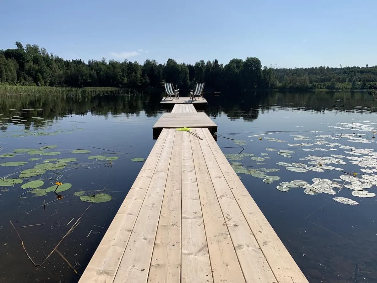Stuga på Mårdshyttan i Nora