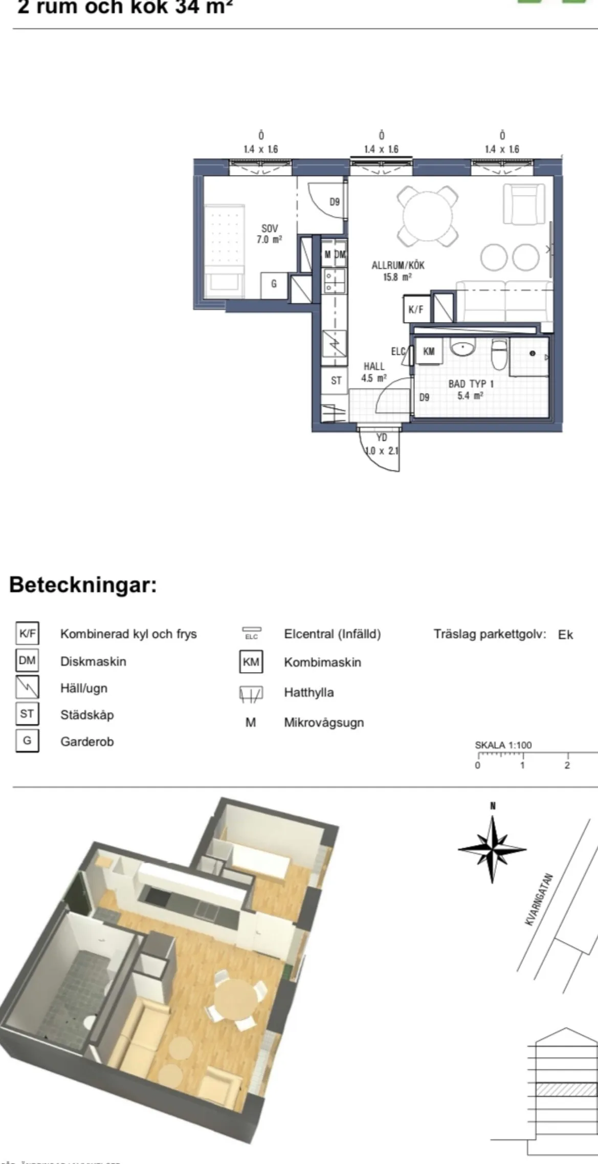 Hyreslägenhet på Sundbyberg i sundbyberg
