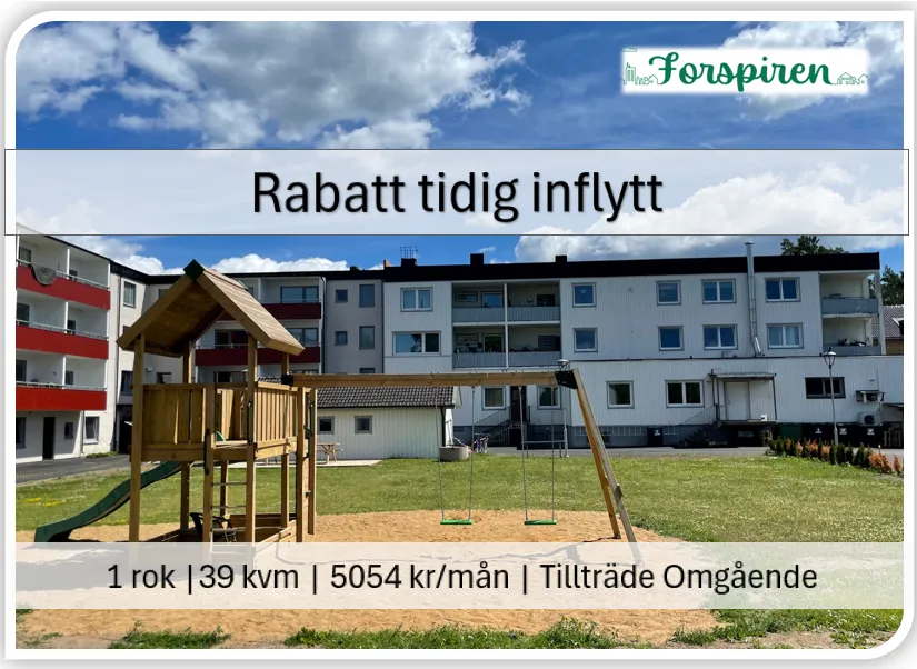 Lägenhet på Jönköpingsvägen i Forserum