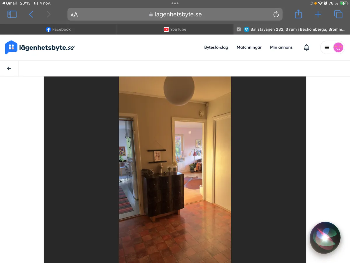 Hyreslägenhet på Bromma i bromma