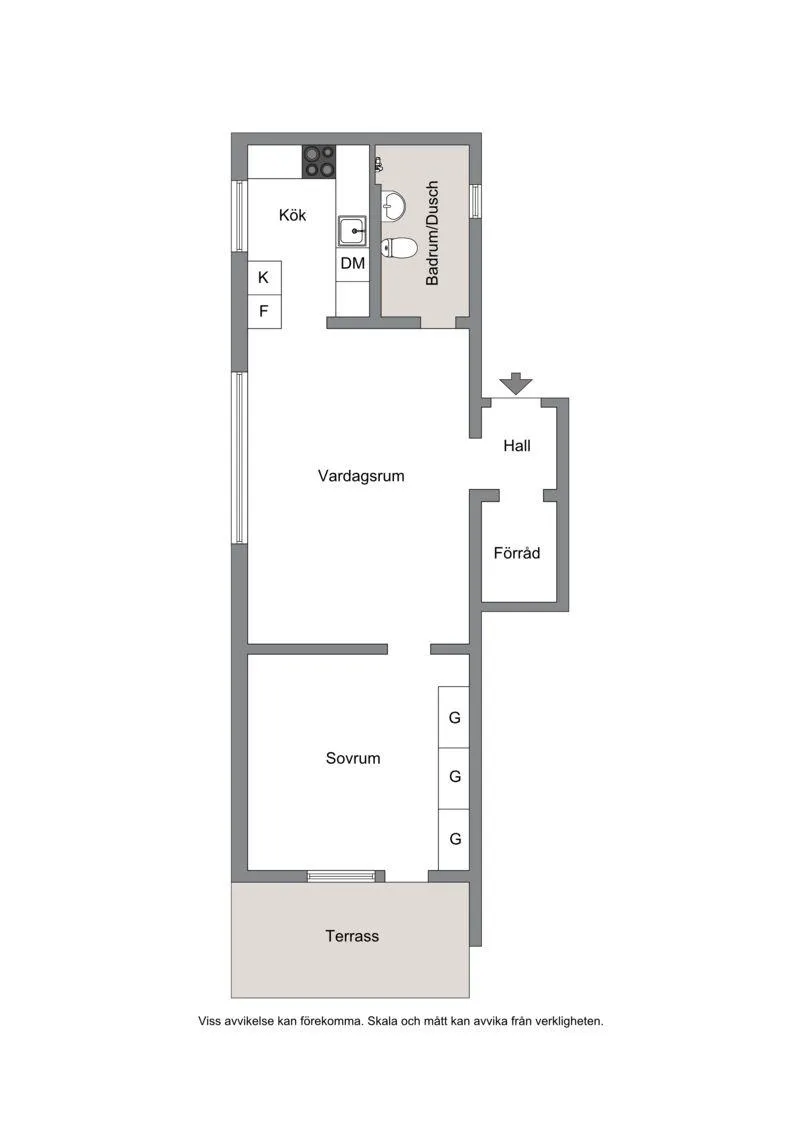Hyreslägenhet på Kista i kista
