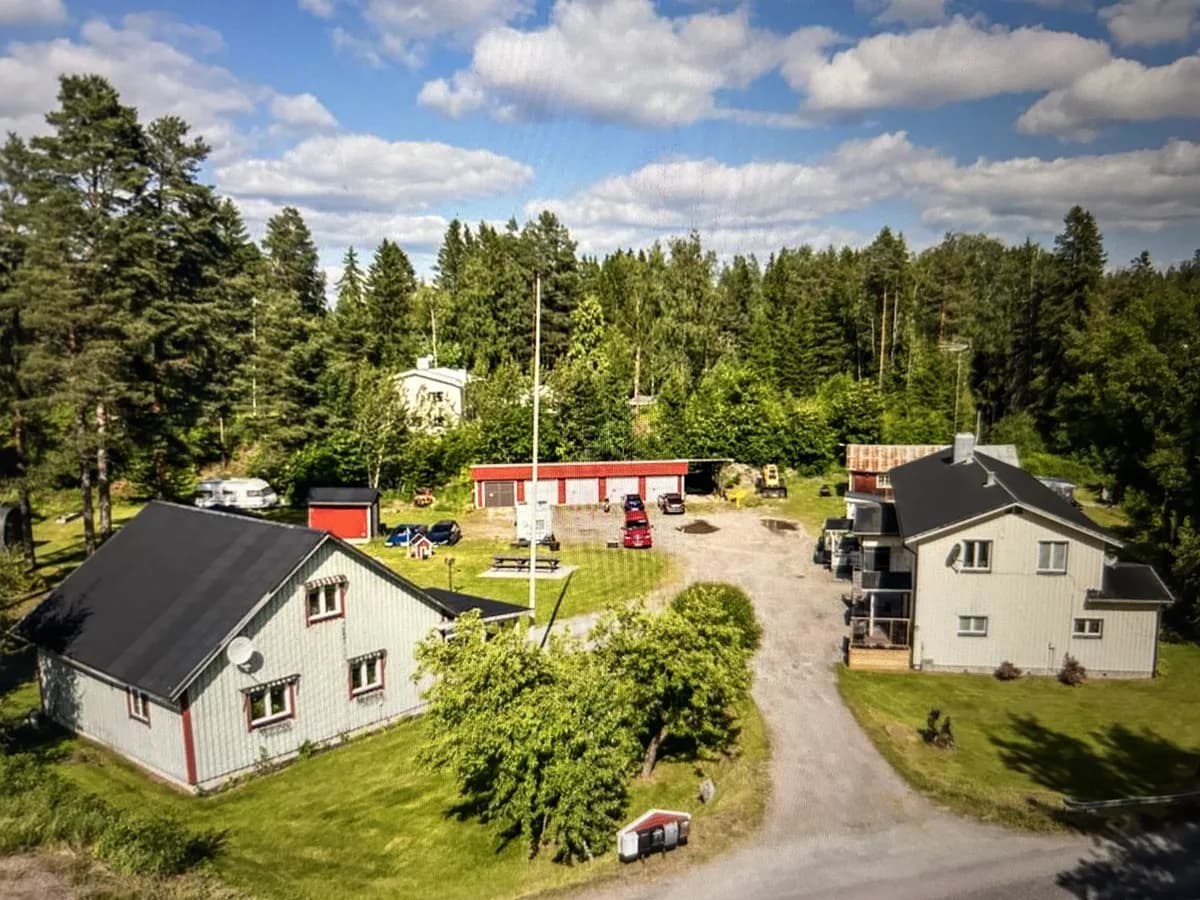 Hus på Mjösundsvägen i Njurunda