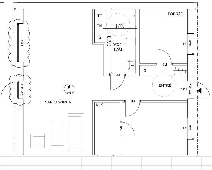 Hyresbostad på Munka-ljungby i munka-ljungby