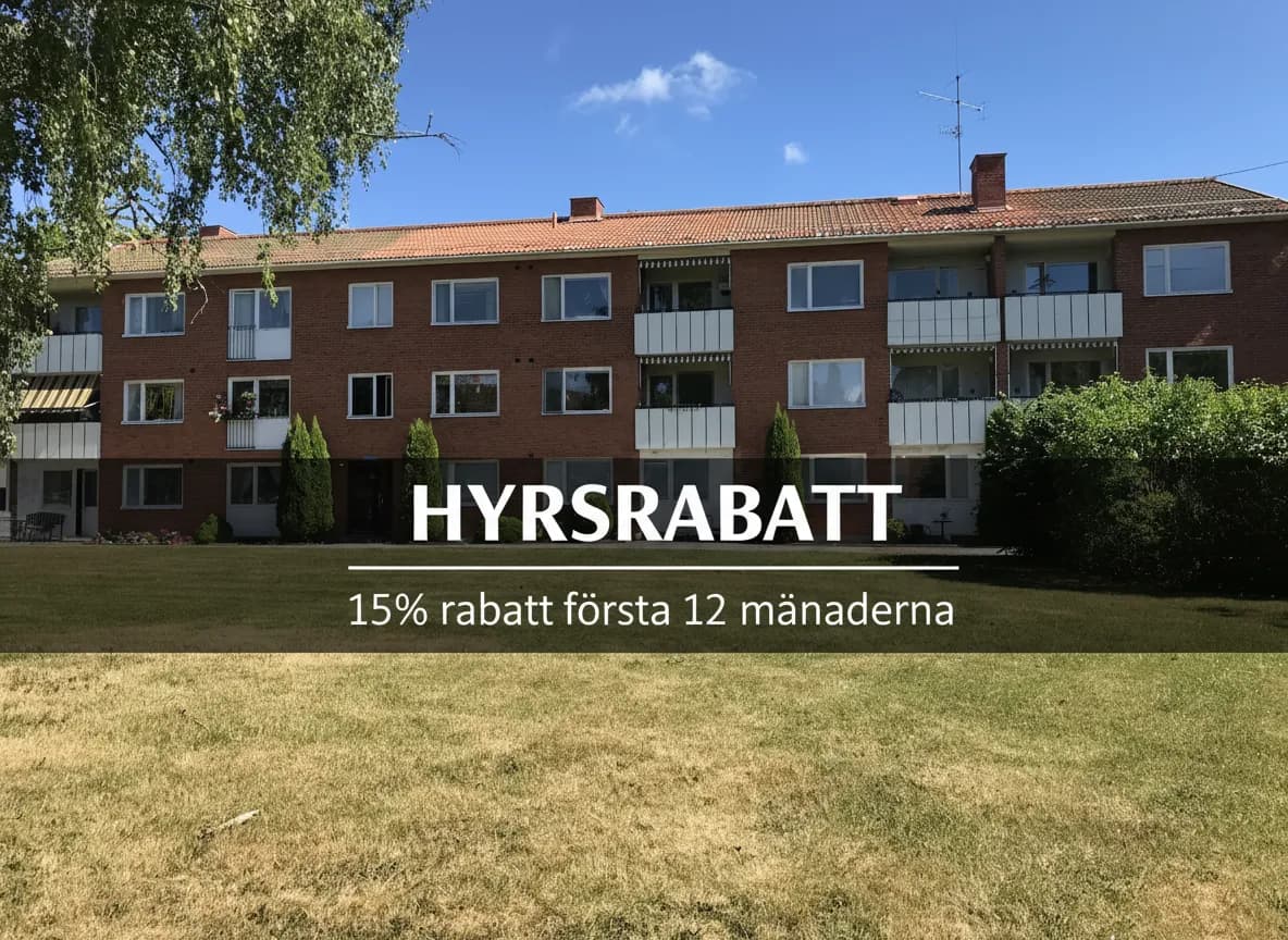 Hyreslägenhet på Gunnebo i gunnebo