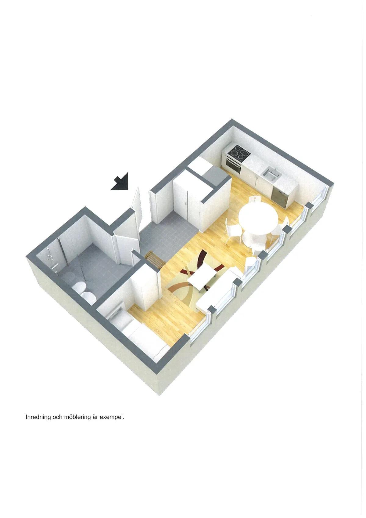 Hyreslägenhet på Borås i boras