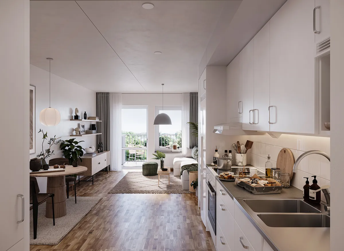 Lägenhet på Bäcklösavägen i Uppsala