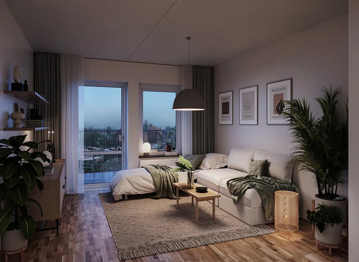 Lägenhet på Bäcklösavägen i Uppsala