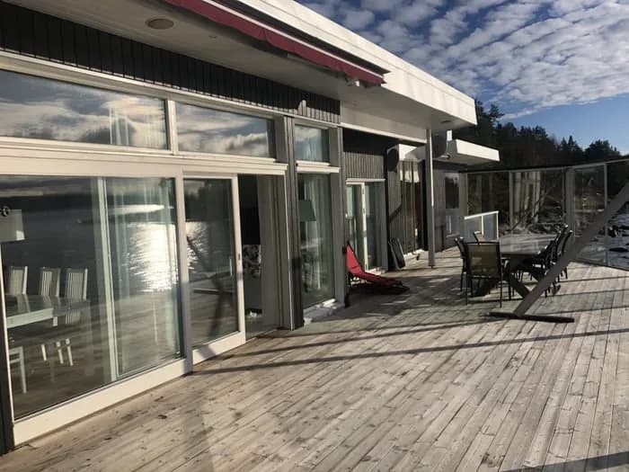 Hus på Movägen i Husum