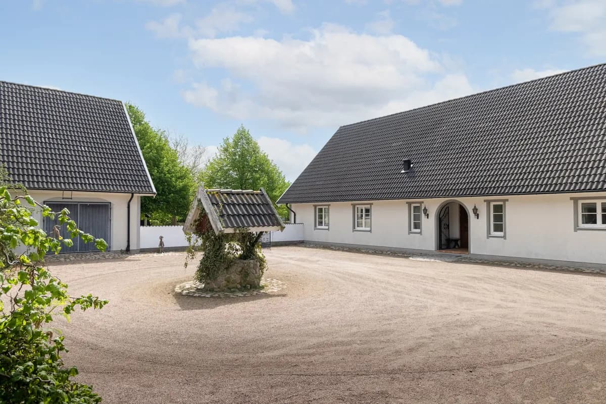 Hus på Västkustvägen i Helsingborg