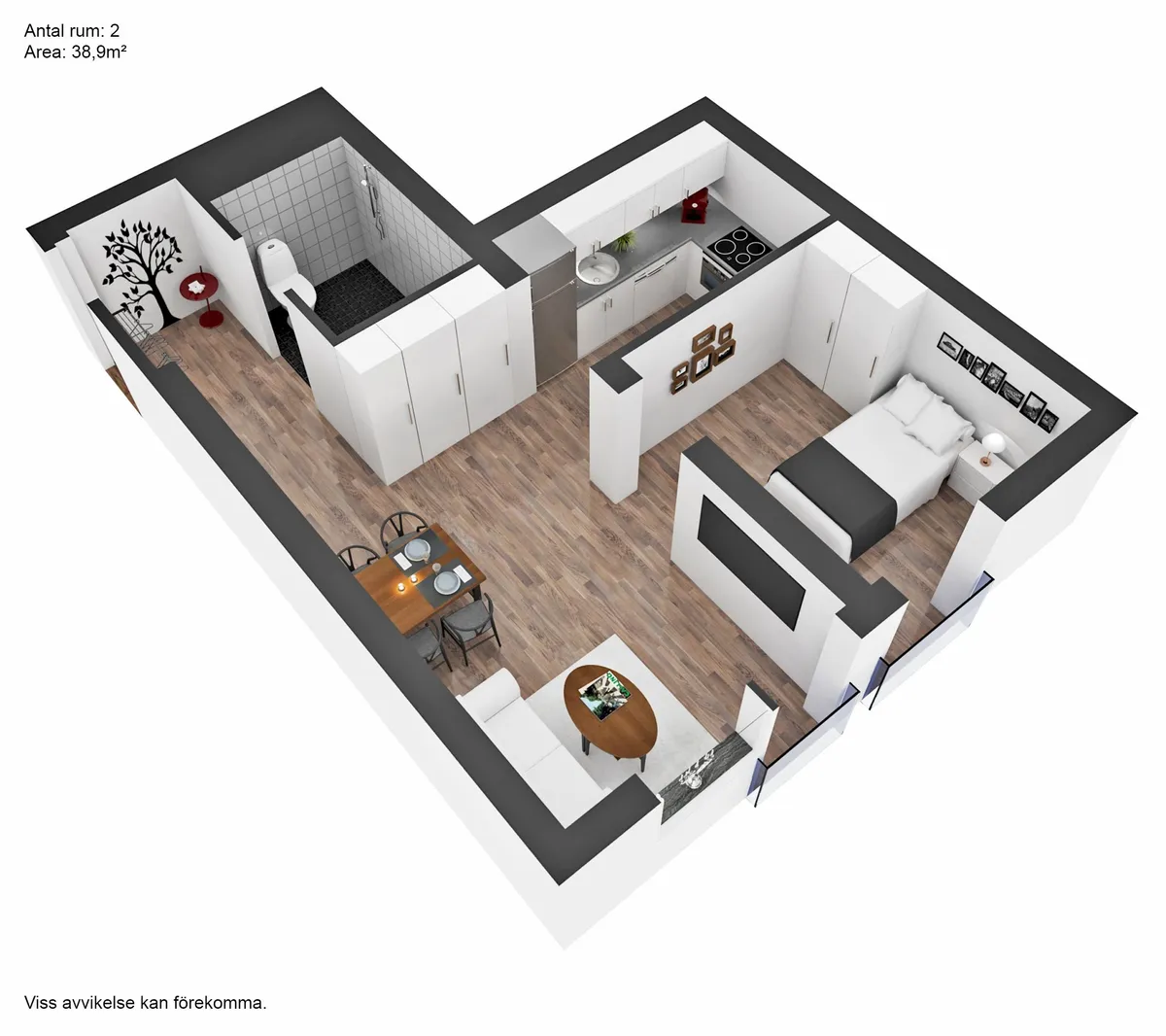 Lägenhet på Kvintettgatan i Karlstad