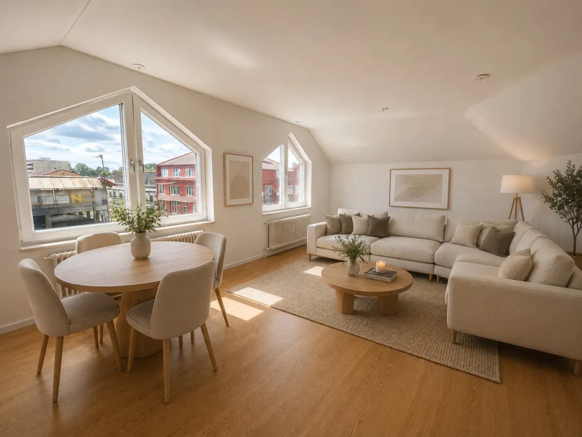 Hyreslägenhet på Sandviken i sandviken