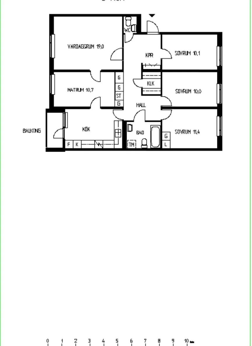 Hyreslägenhet på Luleå i lulea