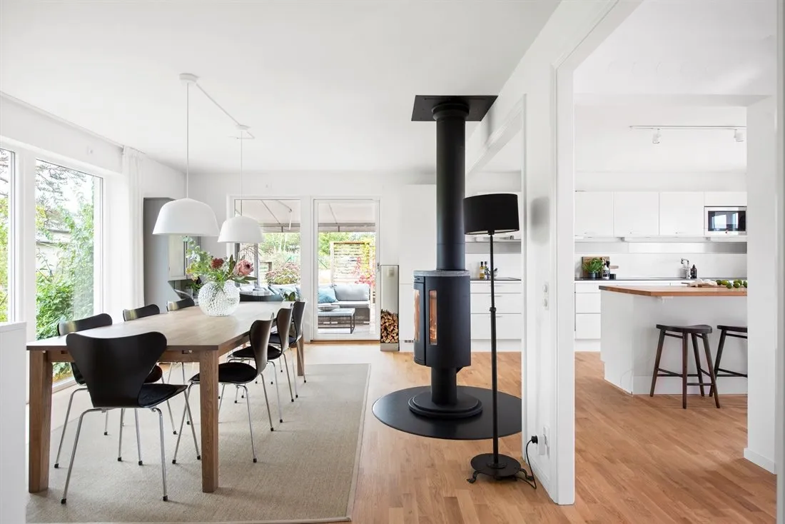 Hus på Klappervägen i Täby