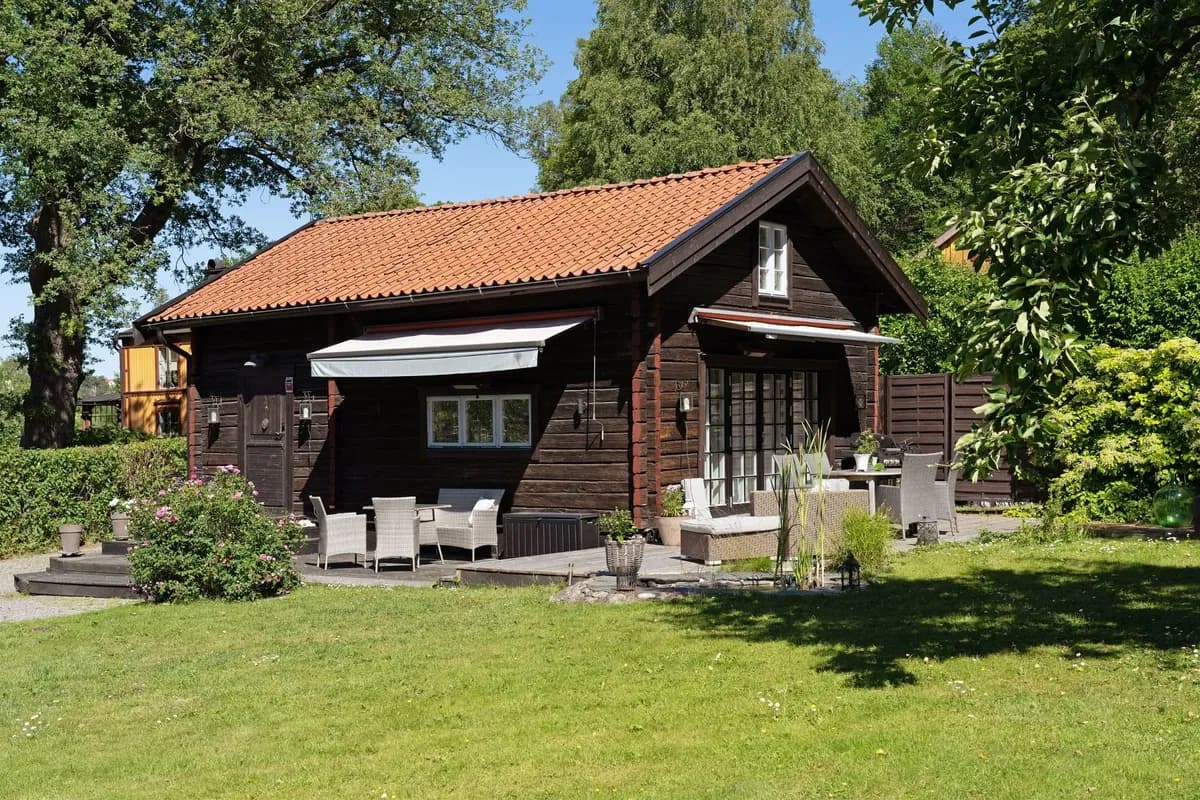 Hus på Bryggbacken i Solna