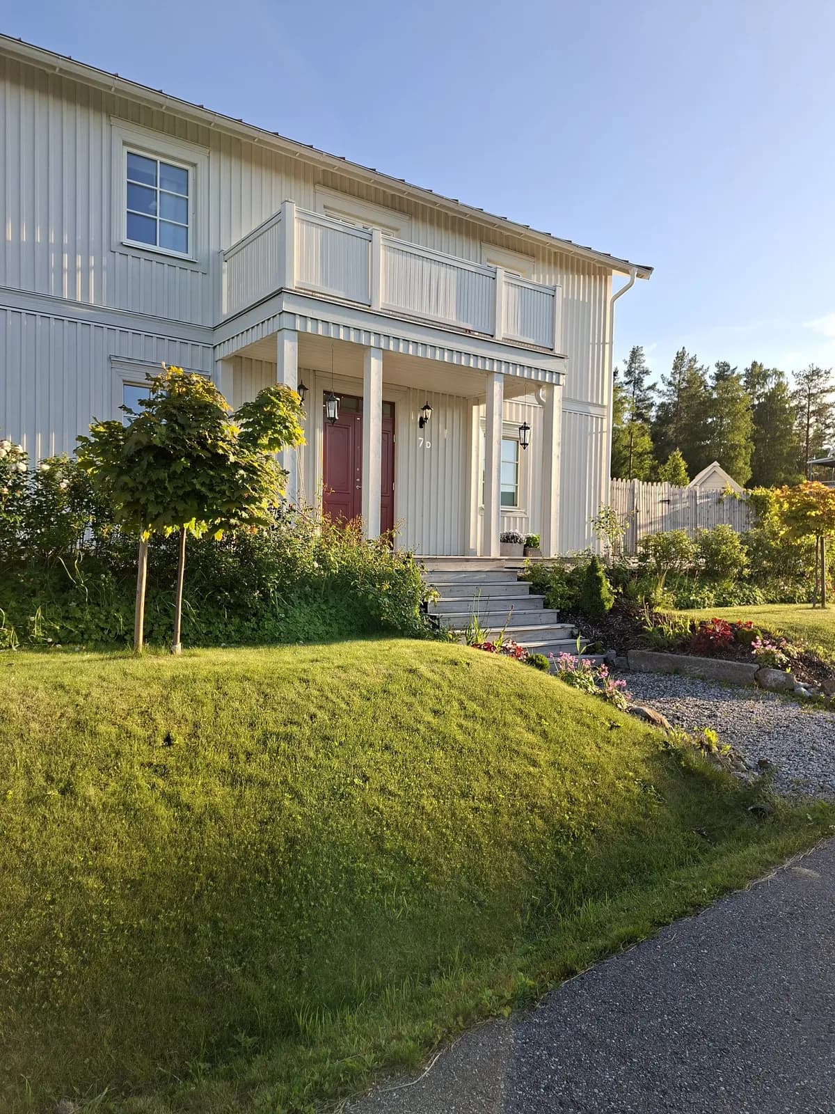 Hus på Stenhammargatan i Sundsvall