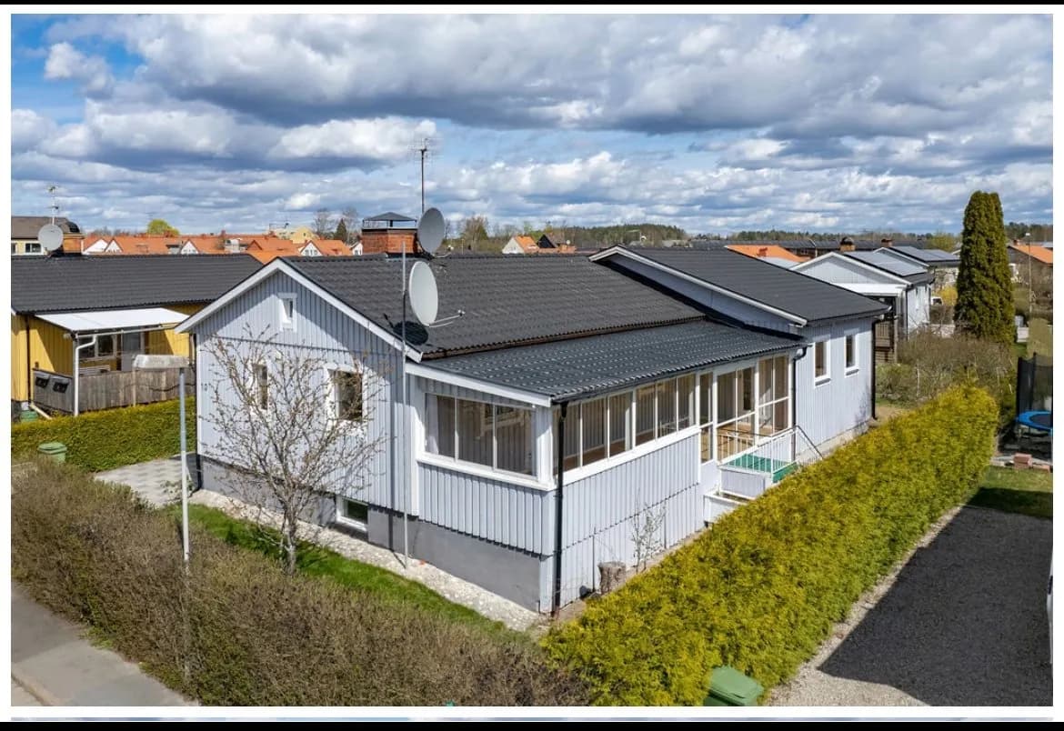 Hus på Torfinngatan i Eskilstuna