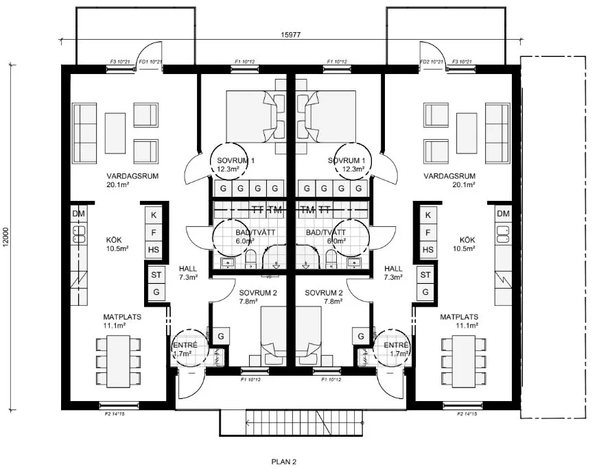 Lägenhet på Sandgatan i Vinslöv