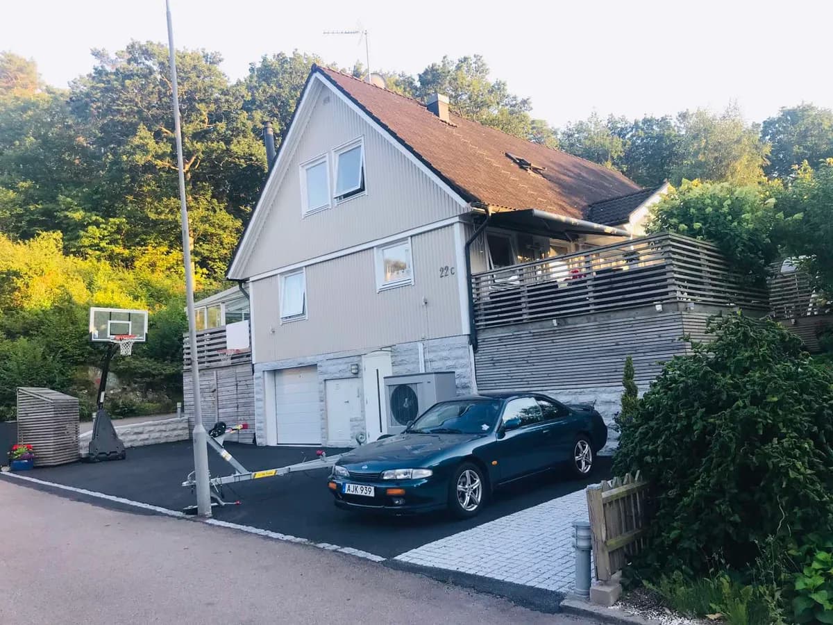 Hus på Bergakärrsgatan i Västra Frölunda