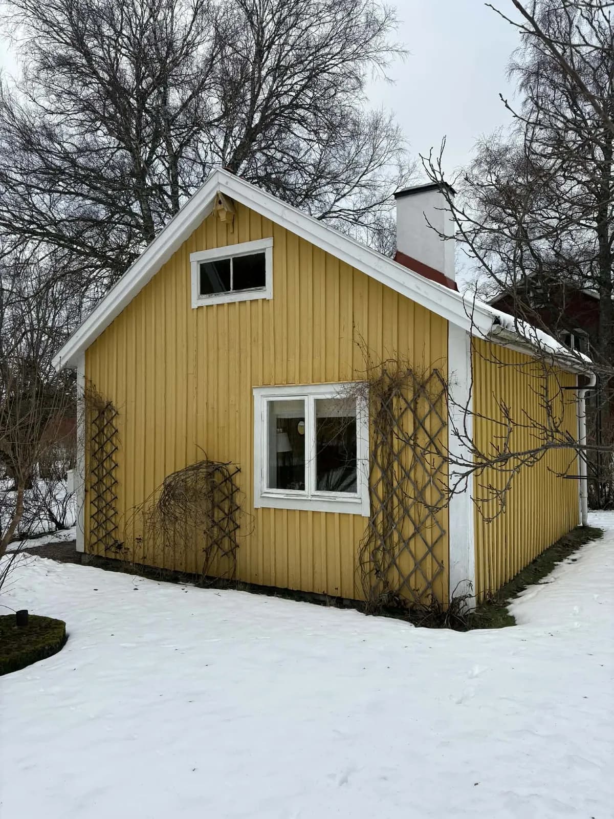 Stuga på Björkhagsvägen i Uppsala