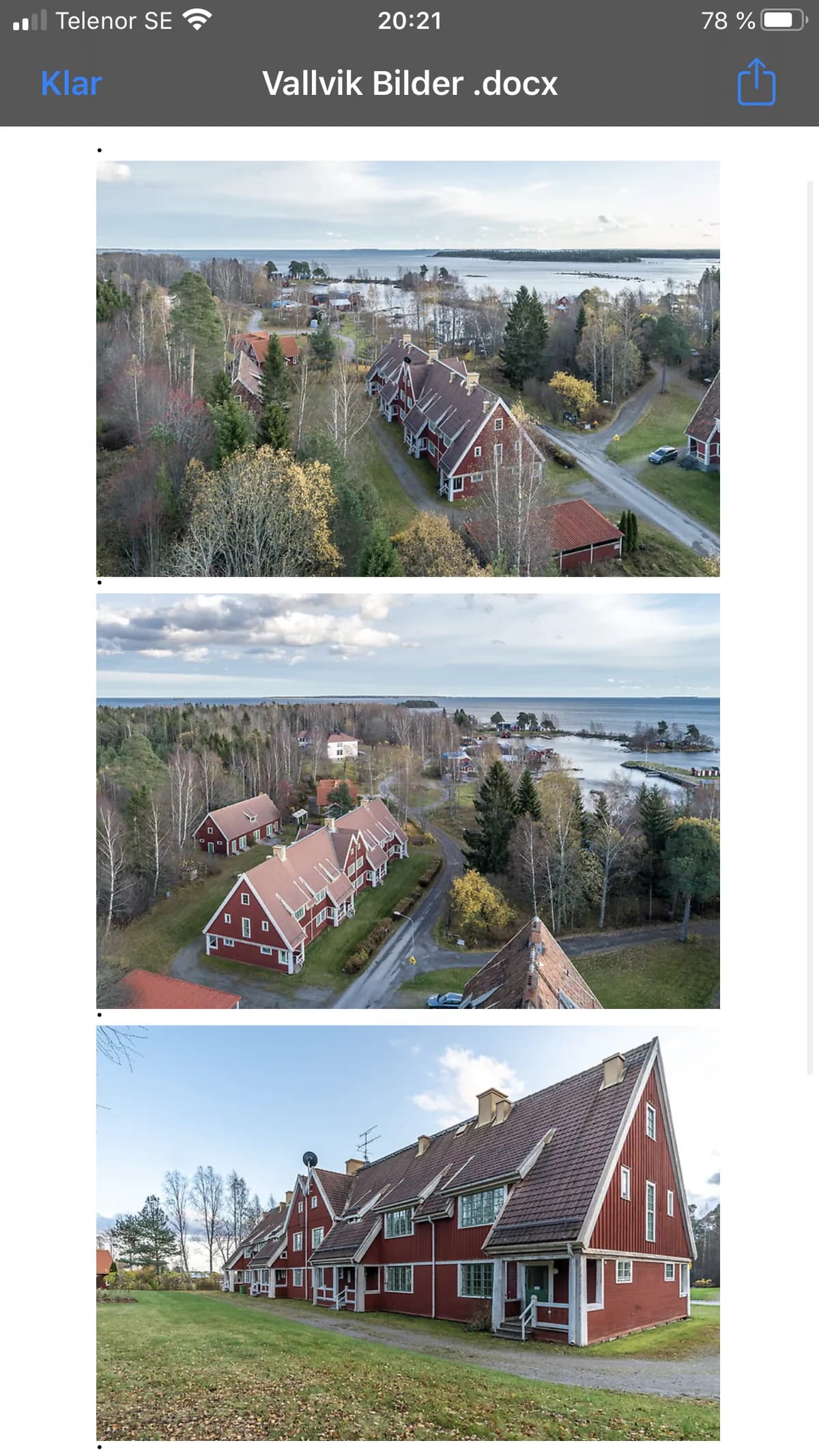 Radhus på Marviksvägen i Vallvik