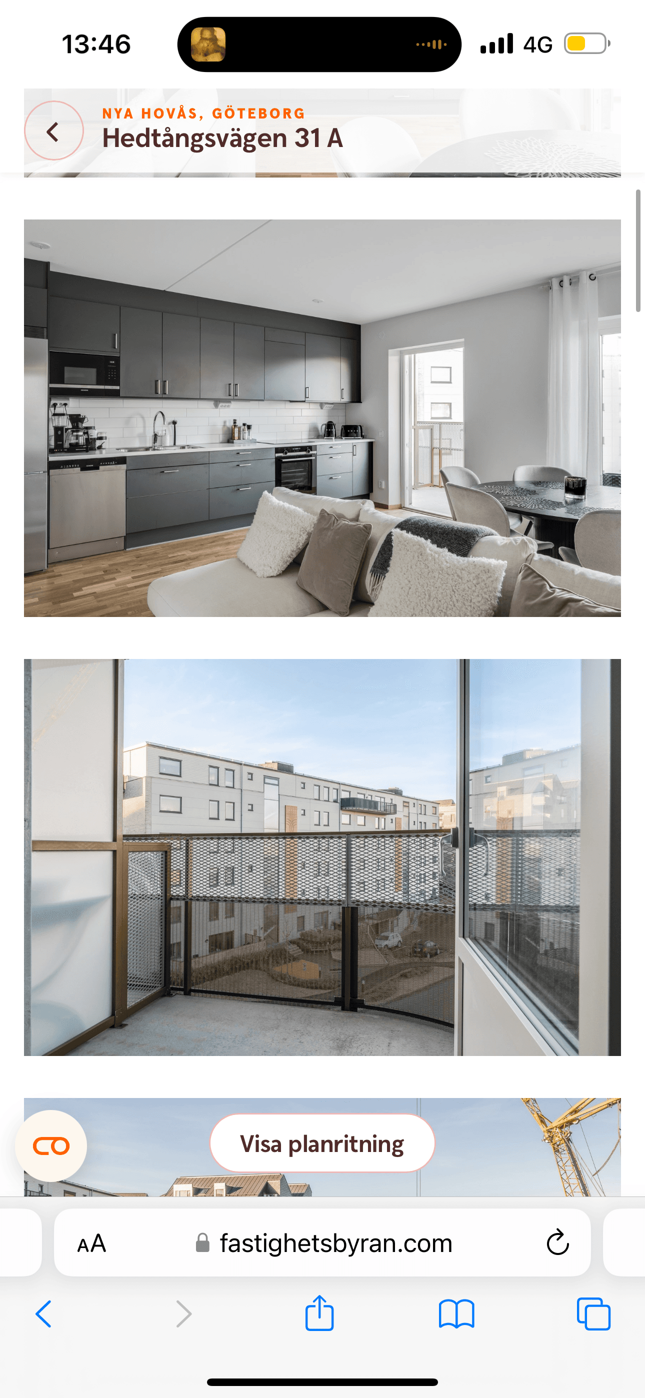 Hyreslägenhet på Hovås i hovas