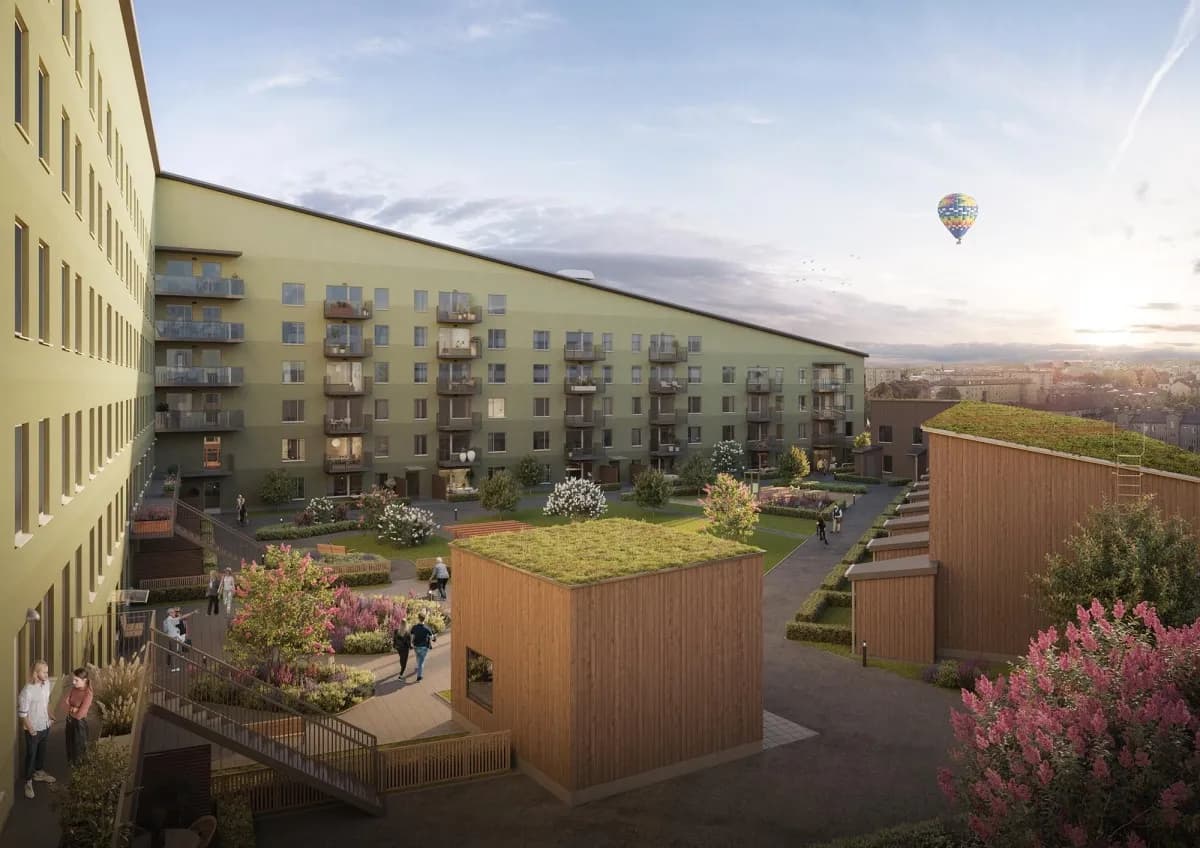 Hyreslägenhet på Spånga i spanga